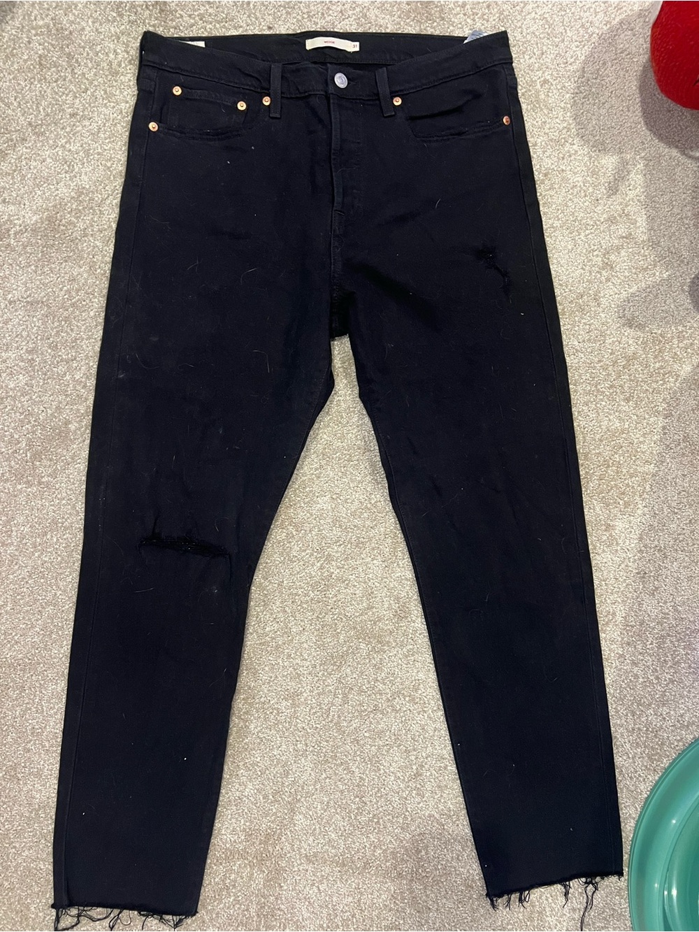 Levi's Women's Black Wedgie Jeans